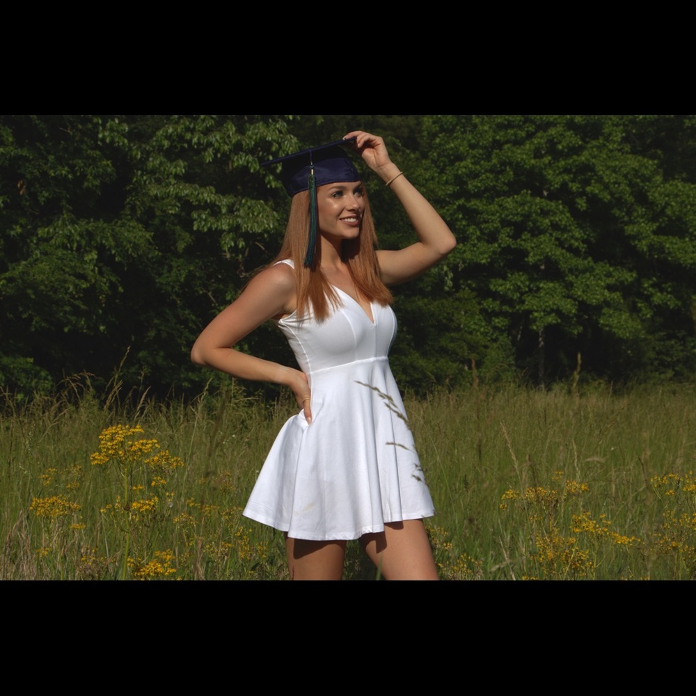 White XS Express dress!